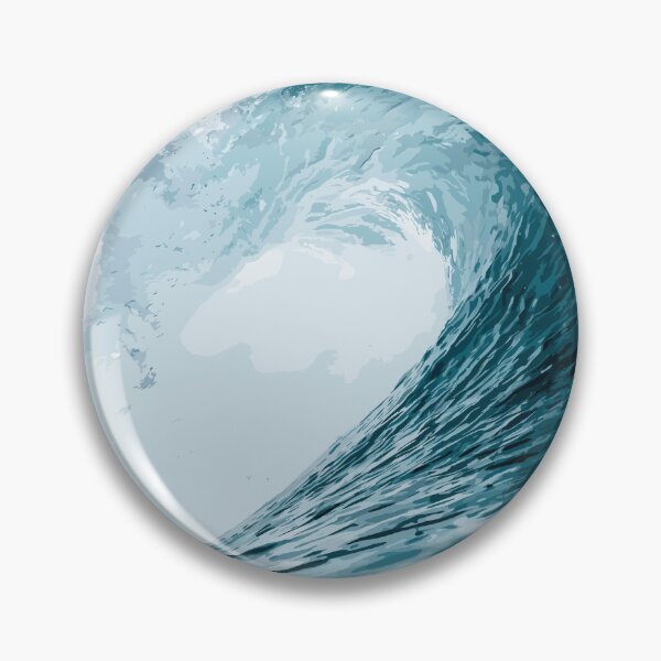 Item preview, The Mighty Blue Wave designed and sold by Vector Scout Lab.