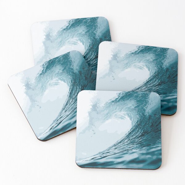 Item preview, The Mighty Blue Wave designed and sold by Vector Scout Lab.