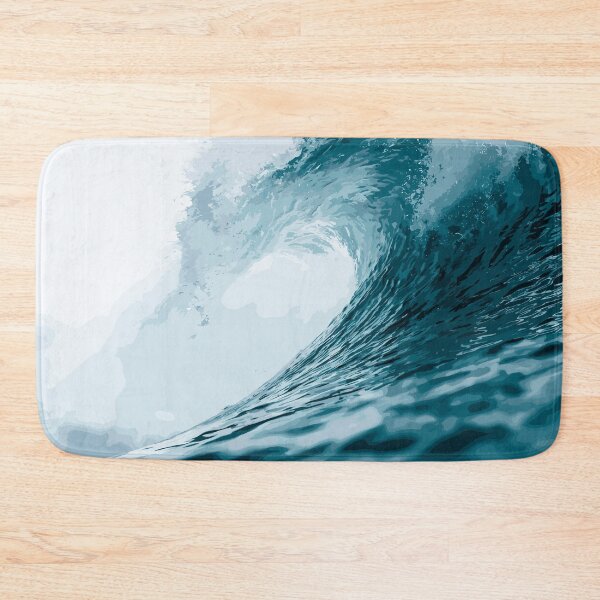 Item preview, The Mighty Blue Wave designed and sold by Vector Scout Lab.