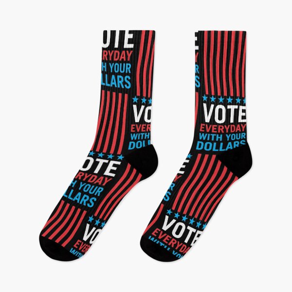 Item preview, Vote Everyday With Your Dollars 4 - Political Campaign designed and sold by Vector-Artist.
