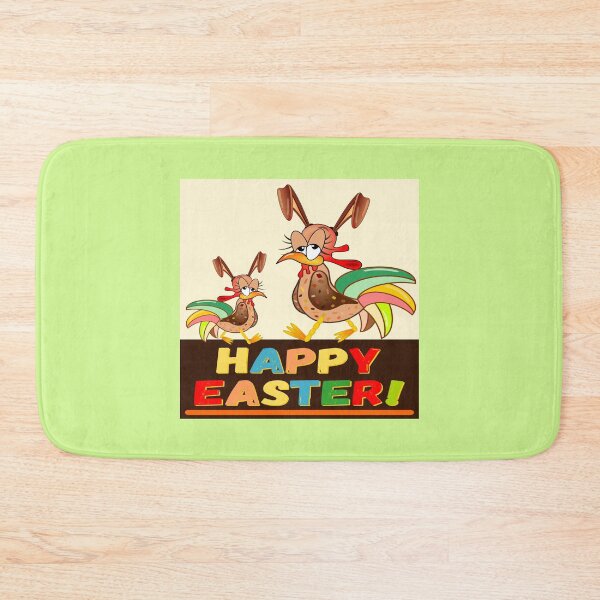 Item preview, Happy Easter chicken couples designed and sold by minimalartstory.