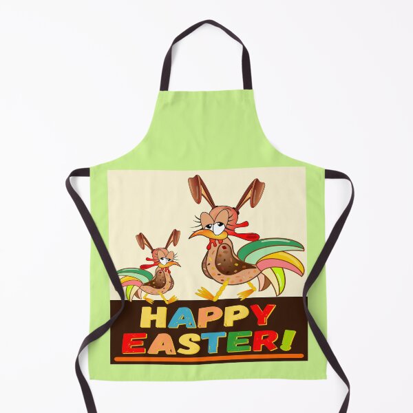 Item preview, Happy Easter chicken couples designed and sold by minimalartstory.