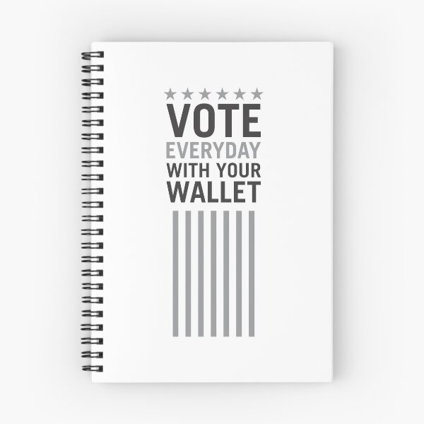 Item preview, Vote Everyday With Your Wallet - Political Campaign designed and sold by Vector-Artist.