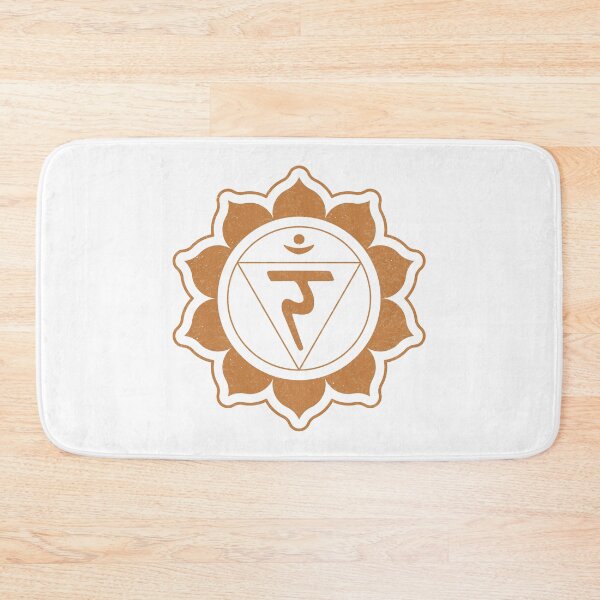 Item preview, Solar Plexus Chakra Mandala - Snow + Rust designed and sold by Irene Estelle.