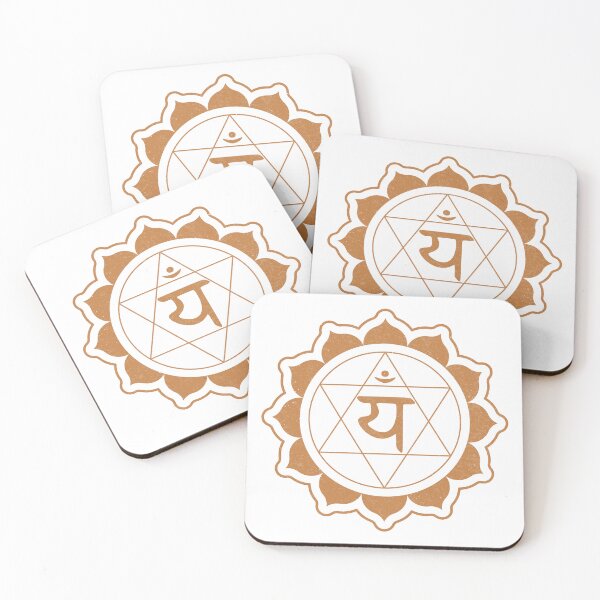 Item preview, Heart Chakra Mandala - Snow + Rust designed and sold by Irene Estelle.