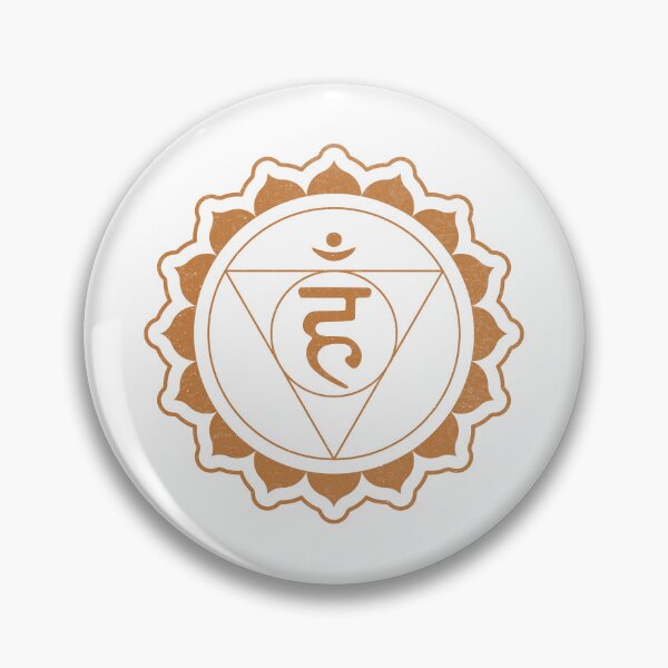 Item preview, Throat Chakra Mandala - Snow + Rust designed and sold by Irene Estelle.