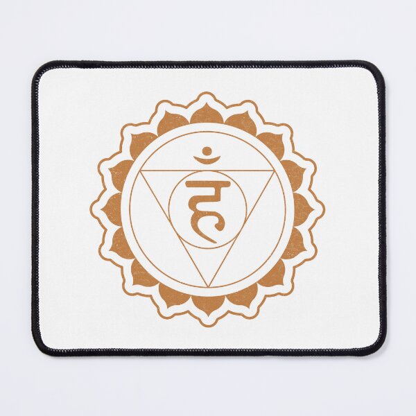Item preview, Throat Chakra Mandala - Snow + Rust designed and sold by Irene Estelle.