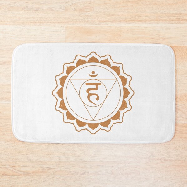 Item preview, Throat Chakra Mandala - Snow + Rust designed and sold by Irene Estelle.