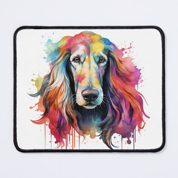 Item preview, Afghan Hound designed and sold by Moth & Antler Media.