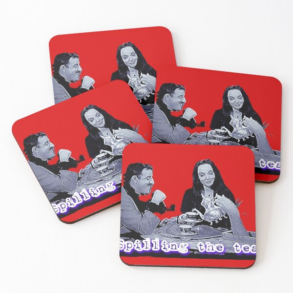 Item preview, Spilling the Tea with Morticia and Gomez designed and sold by MajicBox.