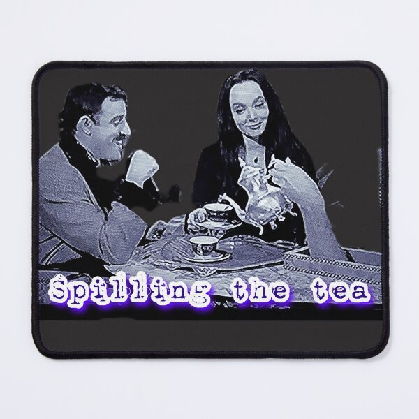 Item preview, Spilling the Tea with Morticia and Gomez designed and sold by MajicBox.