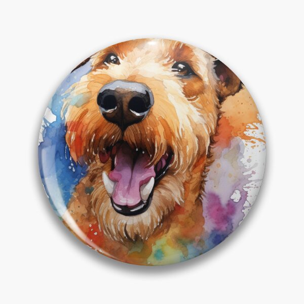 Item preview, Airedale Terrier designed and sold by Moth & Antler Media.
