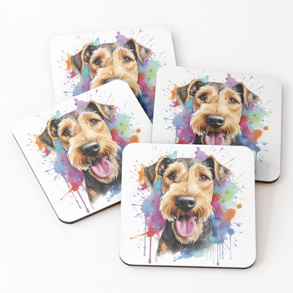Artikelvorschau, Airedale Terrier entworfen und verkauft von Moth & Antler Media.