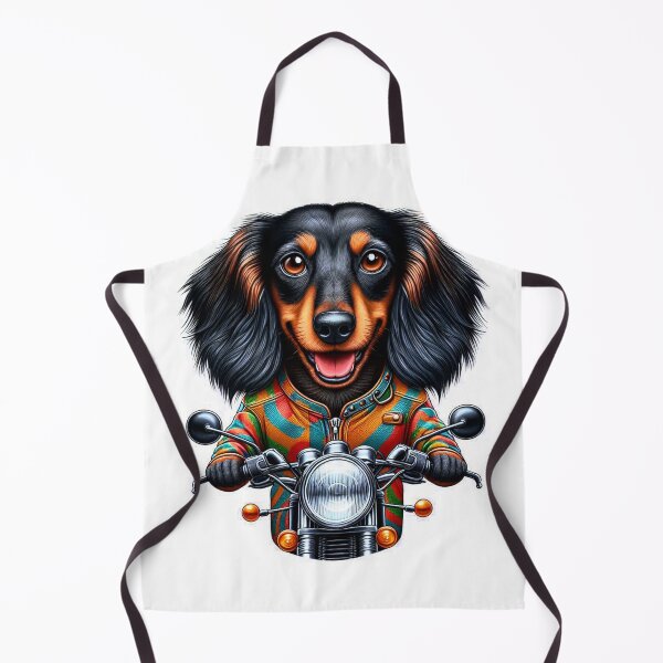 Item preview, St Peppers Technicolor Biker Doggo designed and sold by DesignerDoggo.