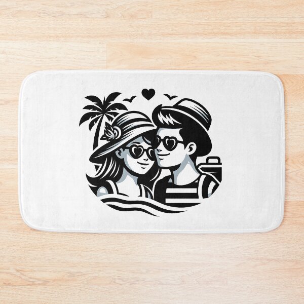 Item preview, Couple in valentines day Holiday vacations mood enjoying moment. designed and sold by vectorillus.