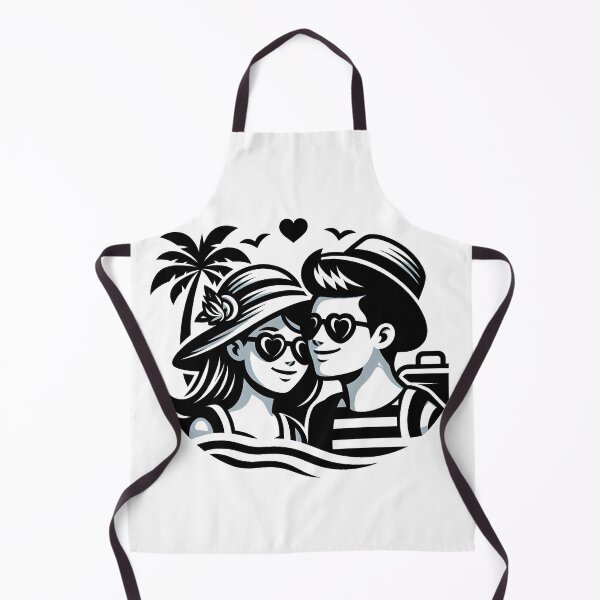 Item preview, Couple in valentines day Holiday vacations mood enjoying moment. designed and sold by vectorillus.