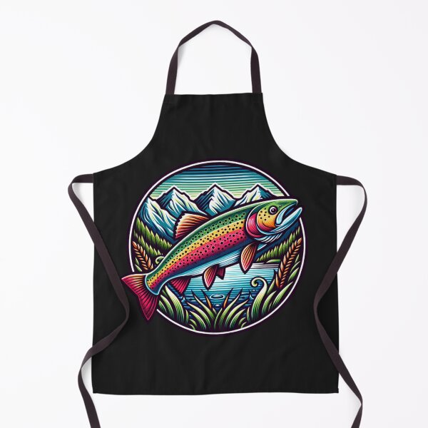 Item preview, Rainbow Trout Sierra Nevada Mountains designed and sold by HippieFarms11.
