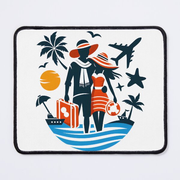 Item preview, Couple in valentines day Holiday vacations mood enjoying moment. designed and sold by vectorillus.