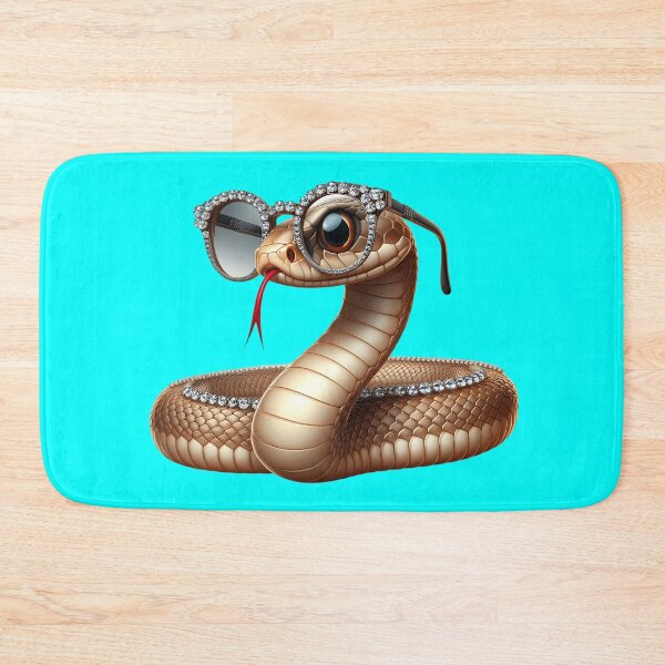 Item preview, Sophisticated Serpent with Glasses designed and sold by iwcus.