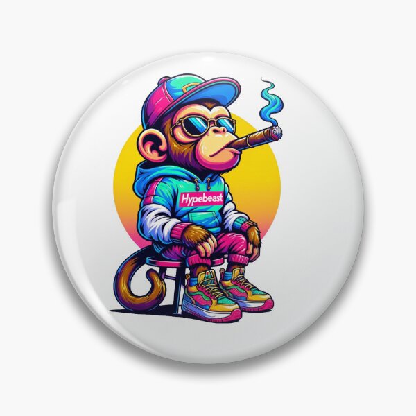 Item preview, Smoking Monkey designed and sold by Andrew Frelas.