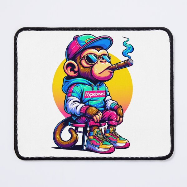 Item preview, Smoking Monkey designed and sold by Andrew Frelas.