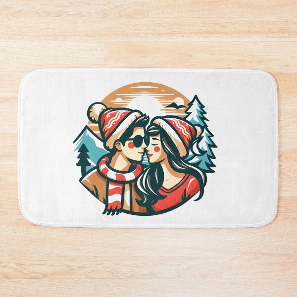 Item preview, Couple in valentines day Holiday vacations mood enjoying moment. designed and sold by vectorillus.