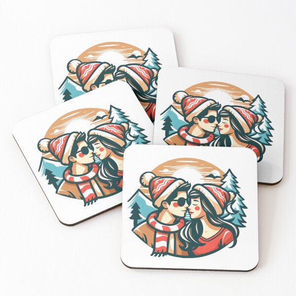 Item preview, Couple in valentines day Holiday vacations mood enjoying moment. designed and sold by vectorillus.