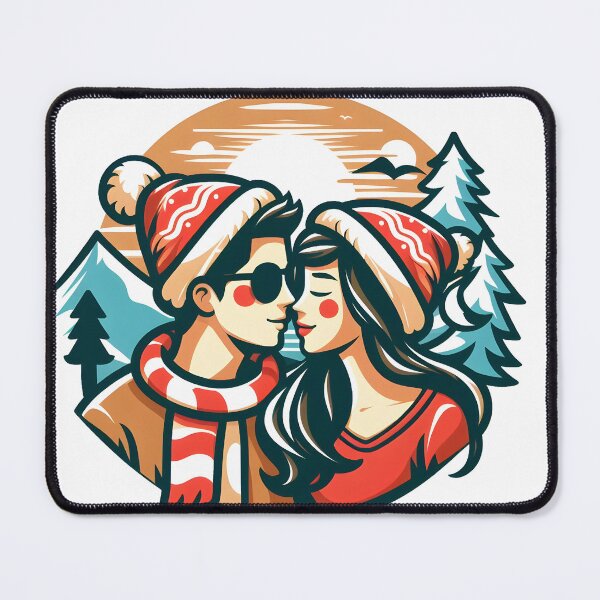 Item preview, Couple in valentines day Holiday vacations mood enjoying moment. designed and sold by vectorillus.