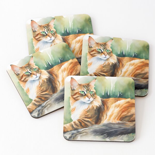 Item preview, Painting art of Cat designed and sold by Vibes-vintage.