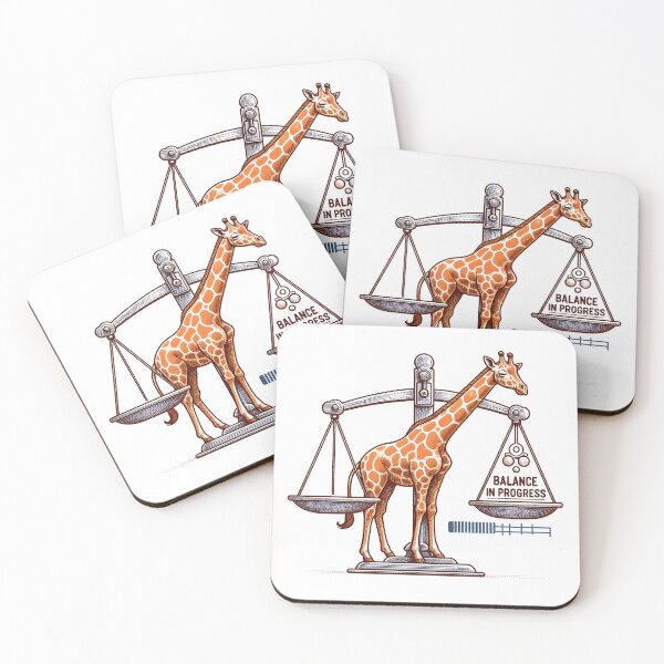 Item preview, Giraffe Balancer: Balance in Progress designed and sold by Dungeon-Depot.