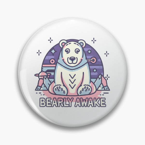 Item preview, Polar Bear: Bear-ly Awake designed and sold by Dungeon-Depot.