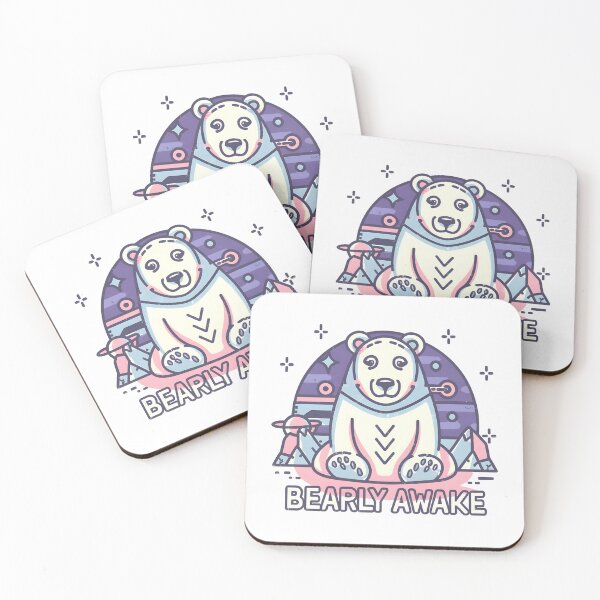 Item preview, Polar Bear: Bear-ly Awake designed and sold by Dungeon-Depot.