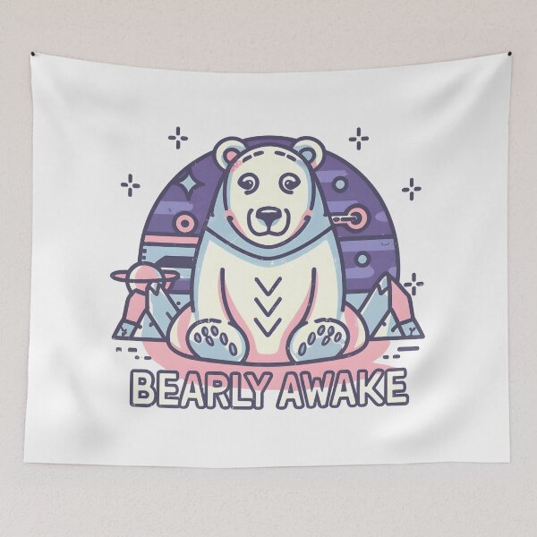Item preview, Polar Bear: Bear-ly Awake designed and sold by Dungeon-Depot.