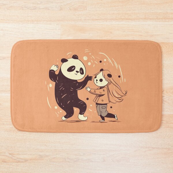 Item preview, Girl Dancing with Panda designed and sold by Amir Faysal.