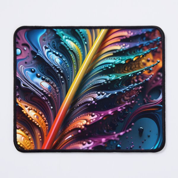 Item preview, Abstract Liquid Paint Splash Pattern designed and sold by TheArtOfPat.