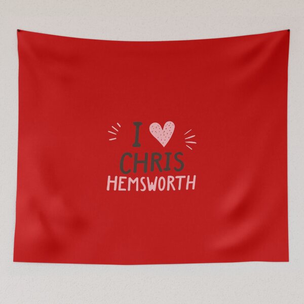 Item preview, I Love Chris Hemsworth designed and sold by Itsheartshop.