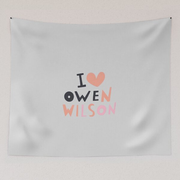 Item preview, I Love Owen Wilson designed and sold by Itsheartshop.