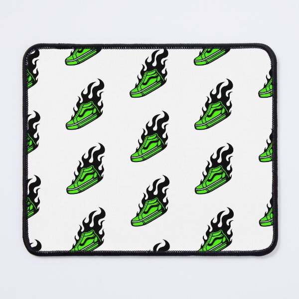Item preview, Shoe on Fire Artistic Green designed and sold by Andrew Frelas.