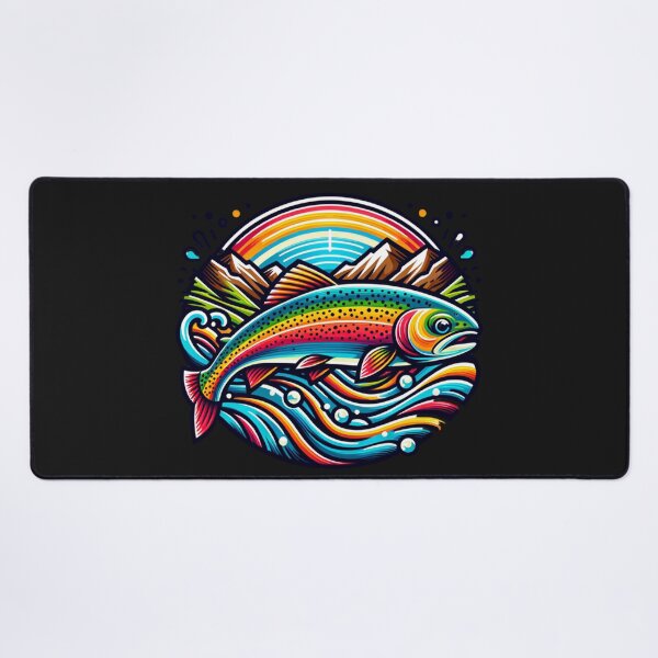 Item preview, Rainbow Trout in the Mountains designed and sold by HippieFarms11.