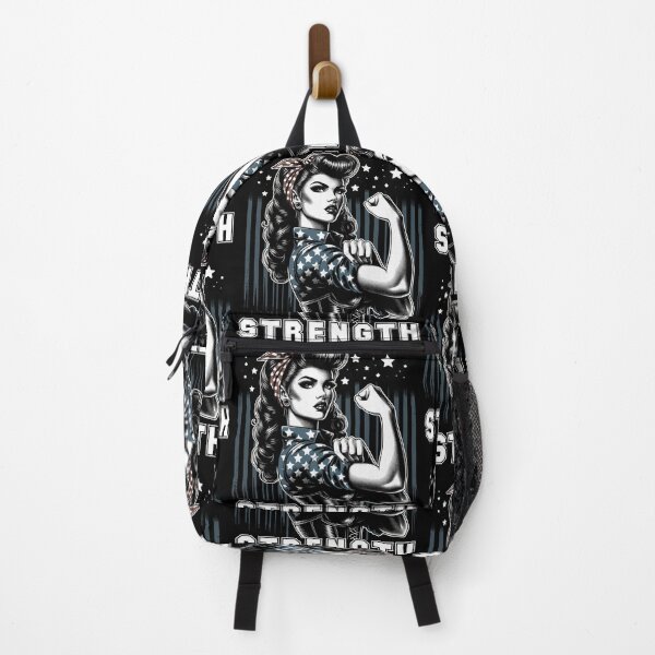 Item preview, Strength woman rockabilly gift designed and sold by Pineapple-Tree.