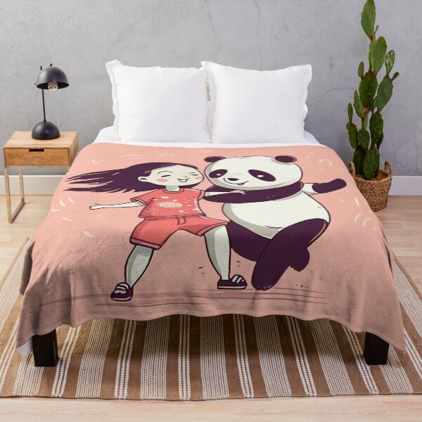 Item preview, Girl Dancing with Panda designed and sold by Amir Faysal.