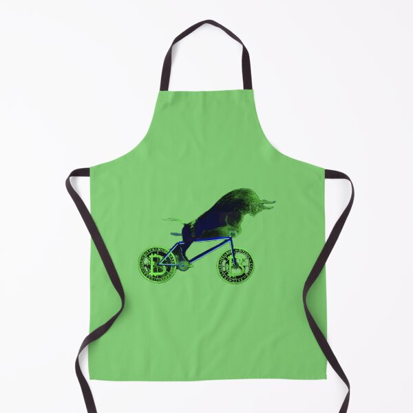 Item preview, Bull on the BIT-bike green designed and sold by MetallenaLux.
