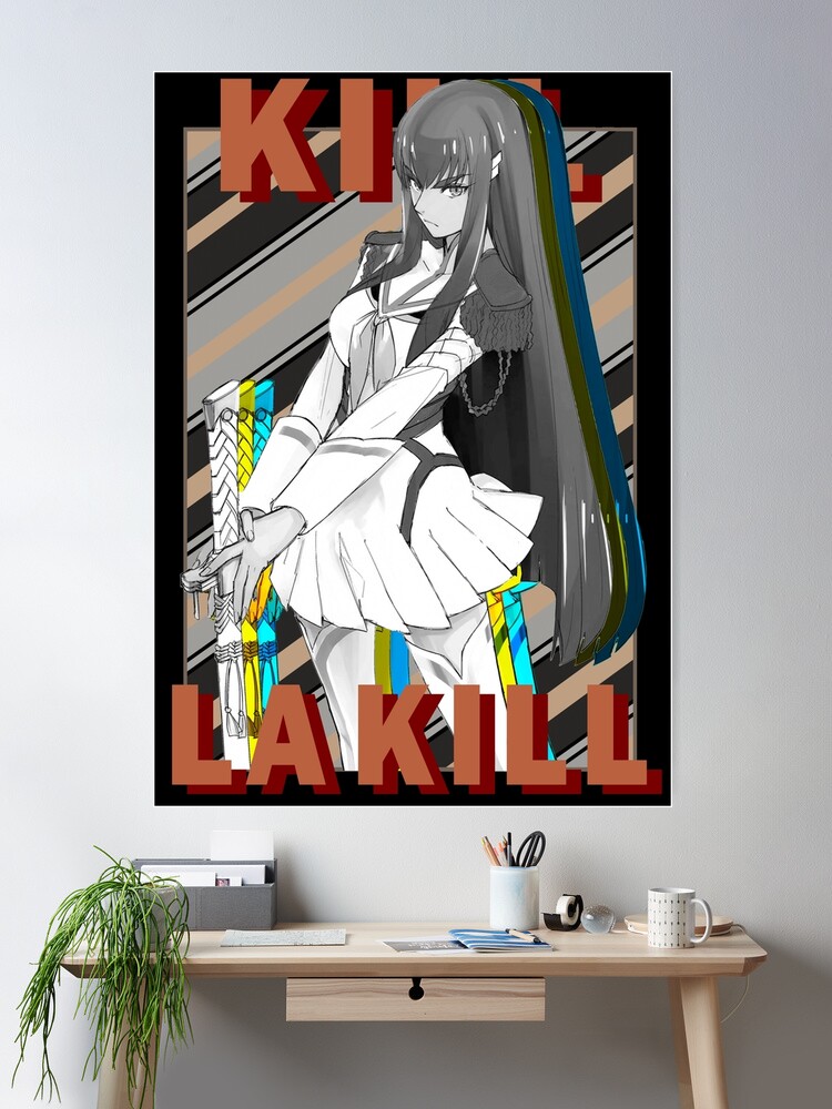 Satsuki Kiryuin Kill la Kill Rgb Glitch Design