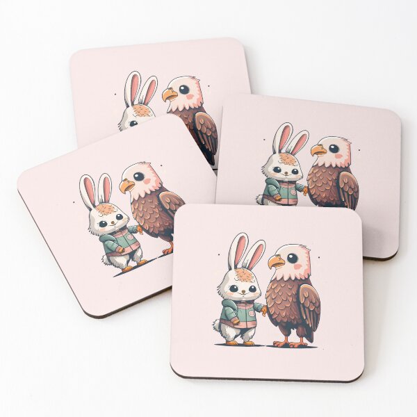 Item preview, Eagle And Rabbit Love designed and sold by Itsheartshop.