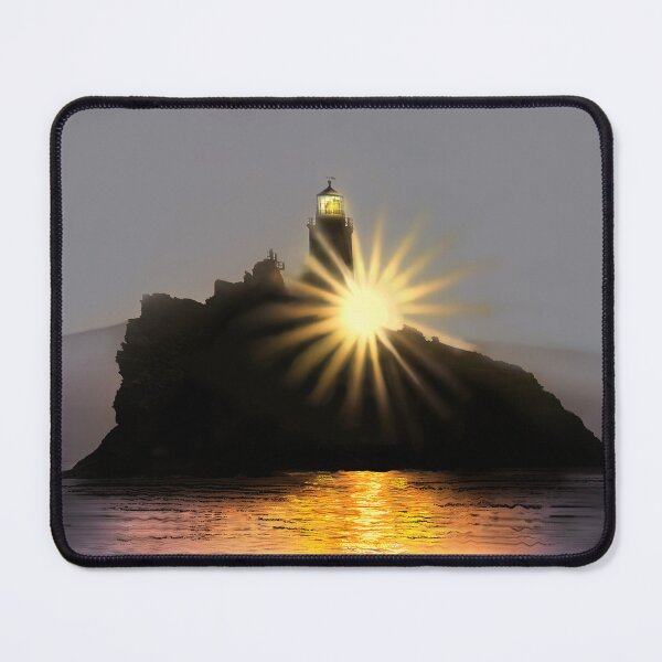 Item preview, Godrevy Lighthouse Sunrise designed and sold by Alisonchambers2.
