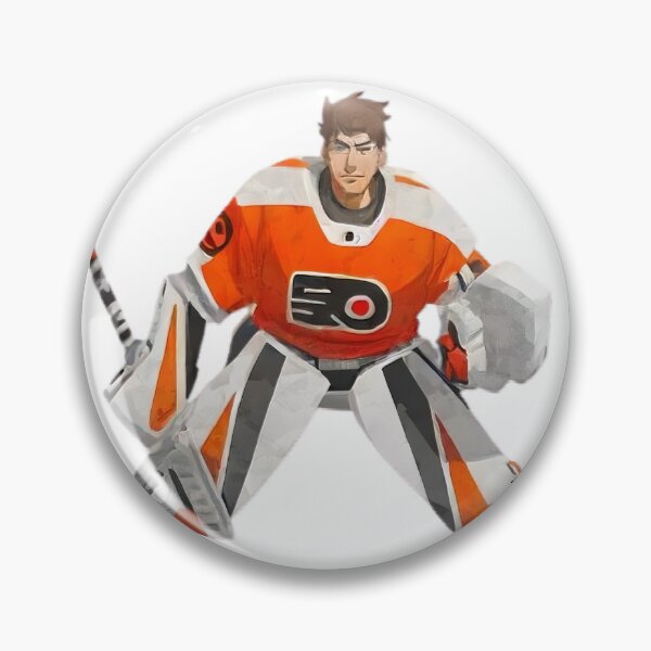 Item preview, carter hart hockey cartoon art no. 1 designed and sold by Rinomano.