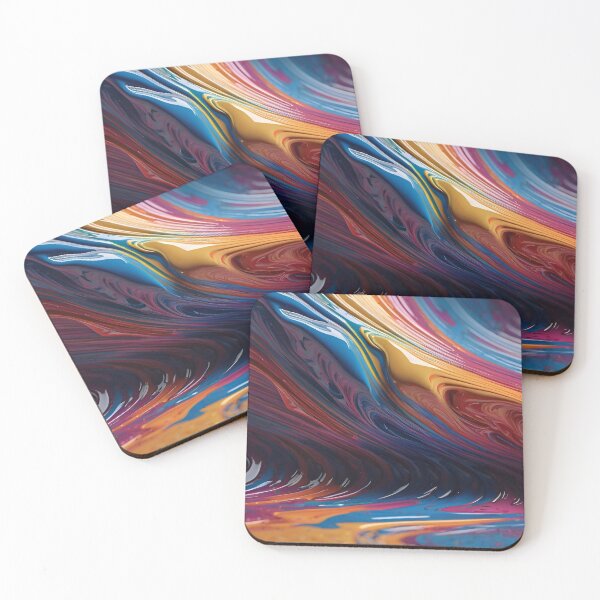Item preview, Abstract Liquid Paint Splash Pattern designed and sold by TheArtOfPat.
