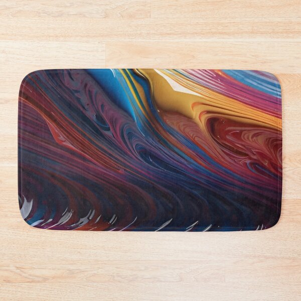 Item preview, Abstract Liquid Paint Splash Pattern designed and sold by TheArtOfPat.