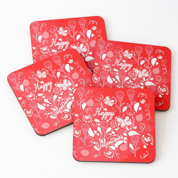 Item preview, Arte floral de san Valentín. Ilustración rosa intensa para enamorados designed and sold by DGFerredon.