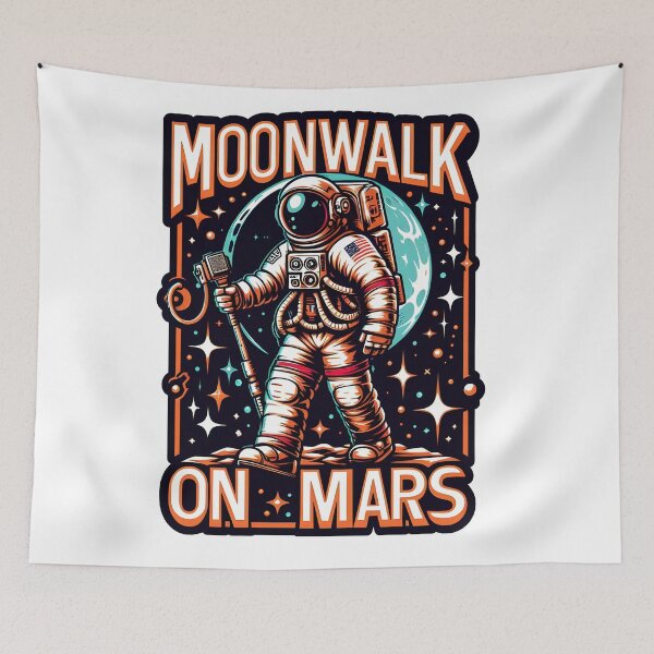 Item preview, Space Explorer: Moonwalk on Mars designed and sold by Dungeon-Depot.